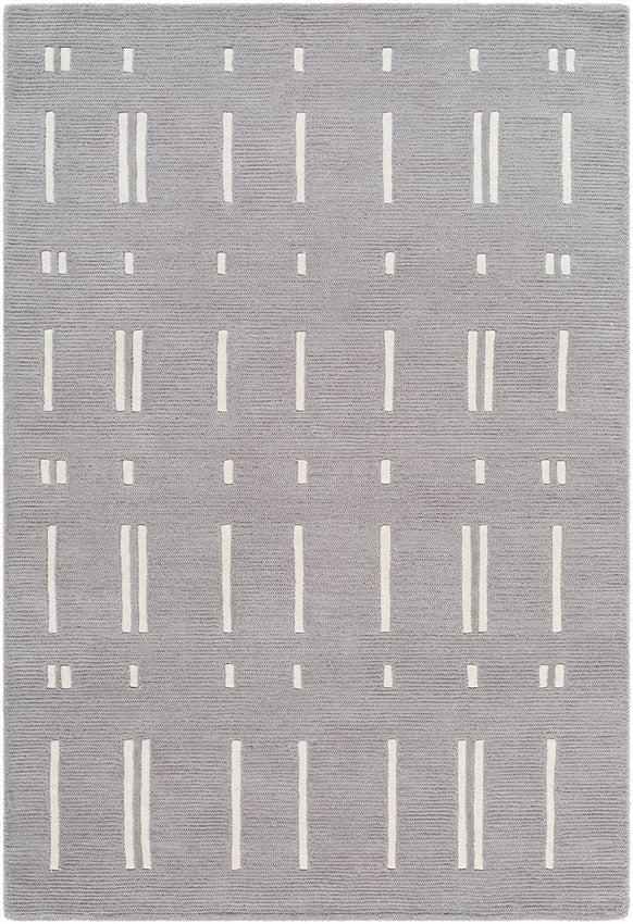 Rivkah Modern Slate Gray Area Rug-0