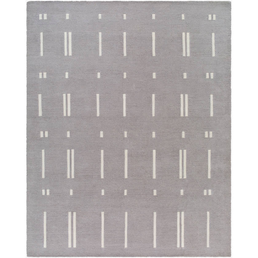 Rivkah Modern Slate Gray Area Rug-1