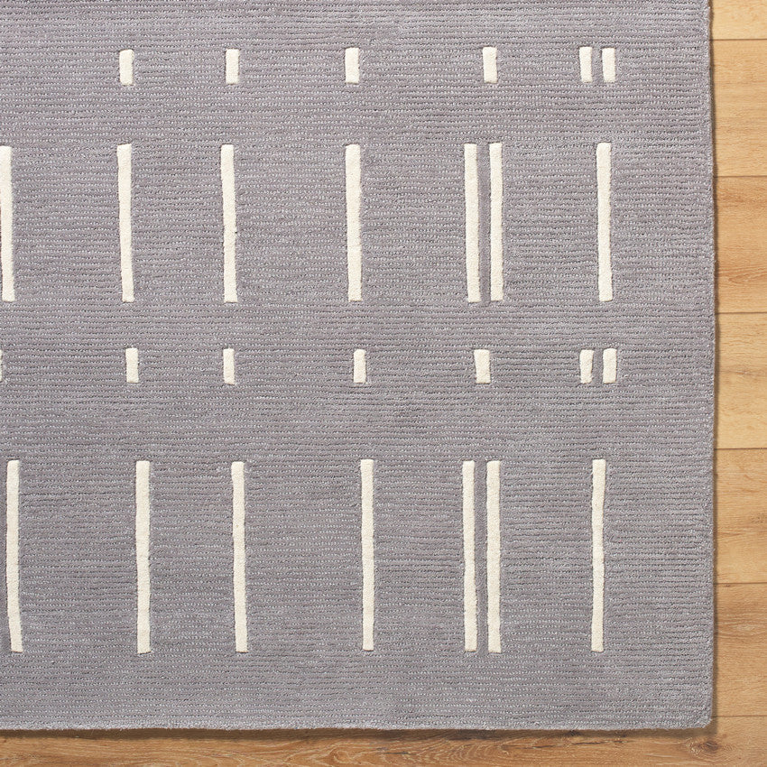 Rivkah Modern Slate Gray Area Rug-4