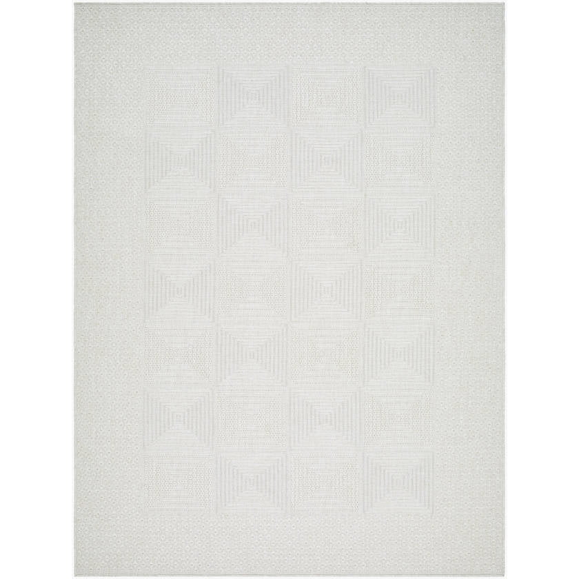 Christiaan Cottage Light Gray Area Rug-1