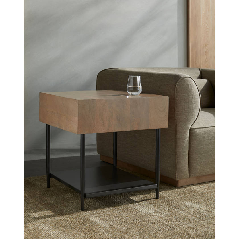Cantrell Brown End Table-1